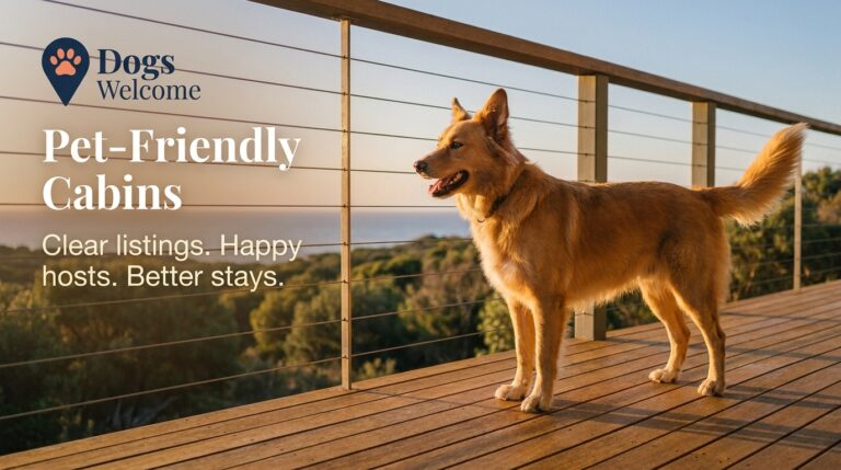 Pet‑friendly cabins: The simple listing checklist that wins better bookings