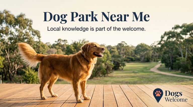 Dog park near me: the small local detail that earns big guest trust