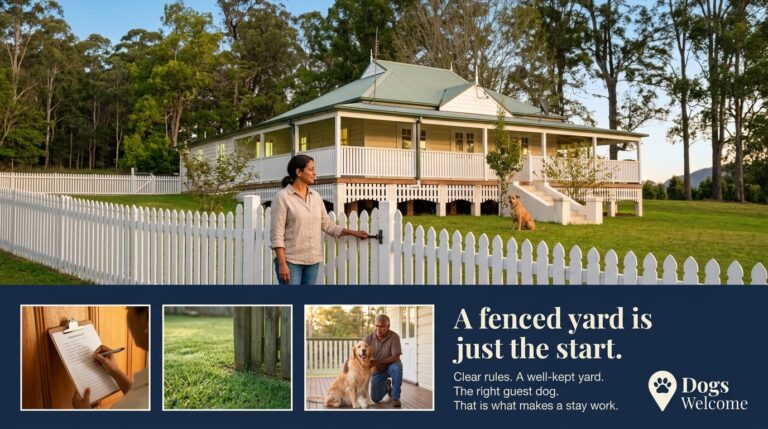 Beyond the fence: real dog-friendliness is clear rules, yard upkeep, and the right dog