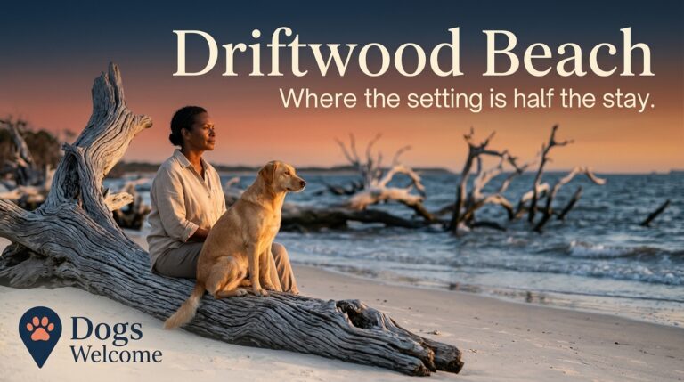 Driftwood Beach, Jekyll Island: what a stunning spot teaches us about choosing the right dog‑friendly coastal stay